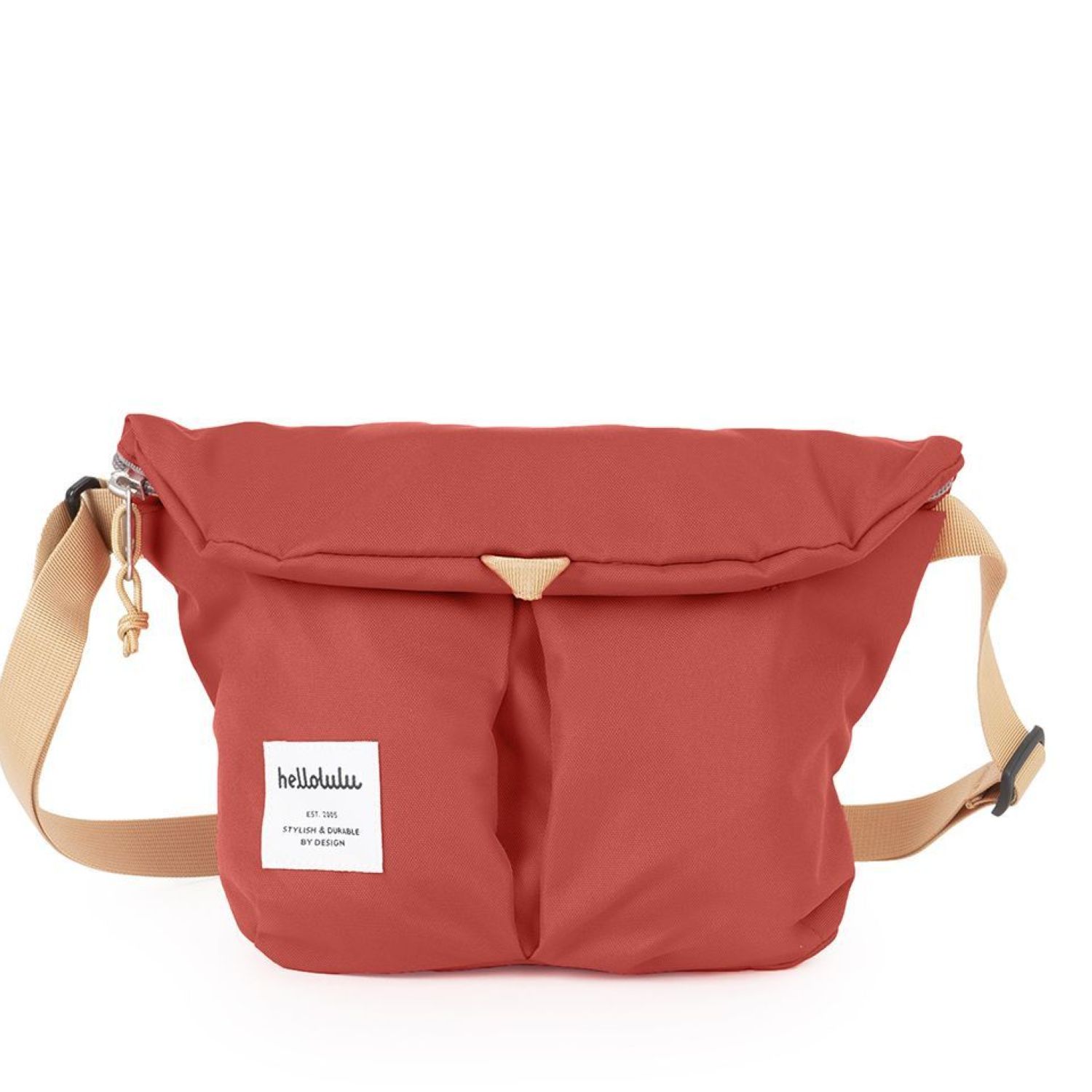 Hellolulu Mini Kasen Shoulder Bag (Pomegranate) - Hellolulu Singapore