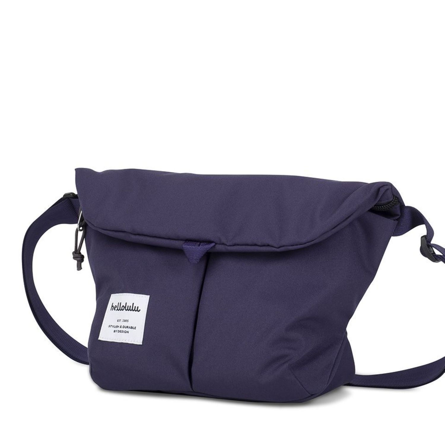 Hellolulu Mini Kasen All Day Shoulder Bag (Dark Blue) - Hellolulu Singapore